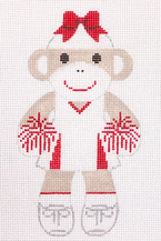 Sock Monkey Cheerleader SM-19