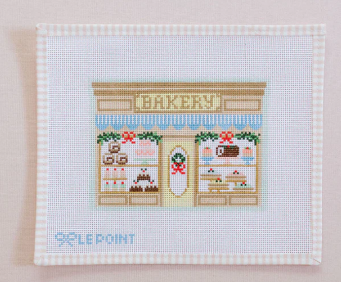 christmas village bakery