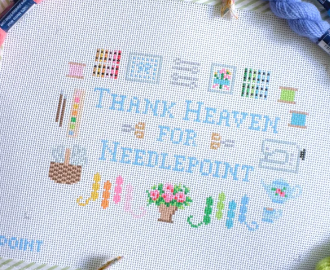 Thank Heaven for Needlepoint