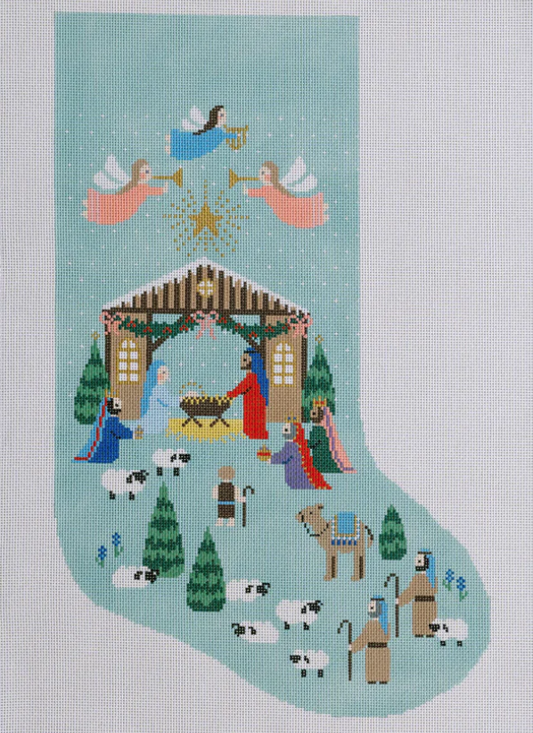 Nativity Stocking by Le Point