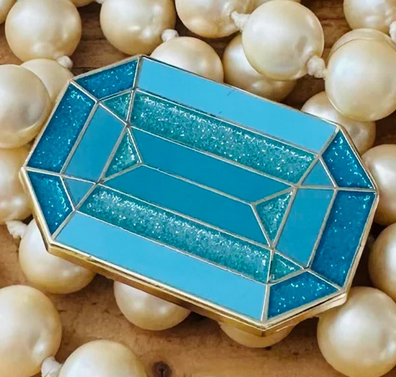 Roosevelt Inspired Aquamarine Needleminder