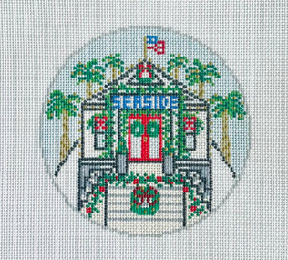 Seaside Christmas Post Office