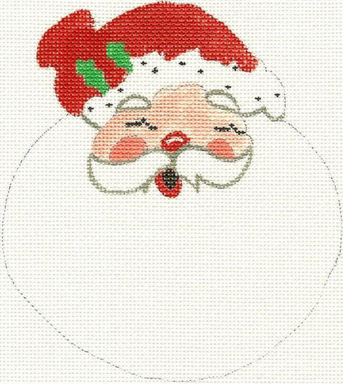 282 Santa Face Ornament