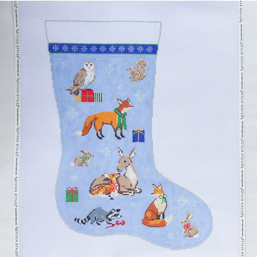 Christmas Forest Stocking