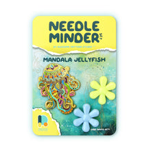 Load image into Gallery viewer, Mandala Jellyfish - Magnetic Needle Minder Set #1
