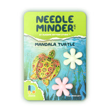 Load image into Gallery viewer, Mandala Turtle - Magnetic Needle Minder Set #1
