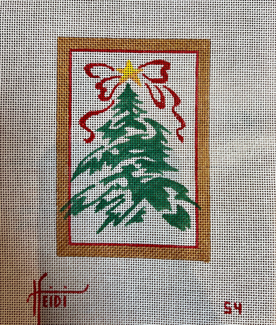 Heidi Stanley #54 Tree in Gold Frame