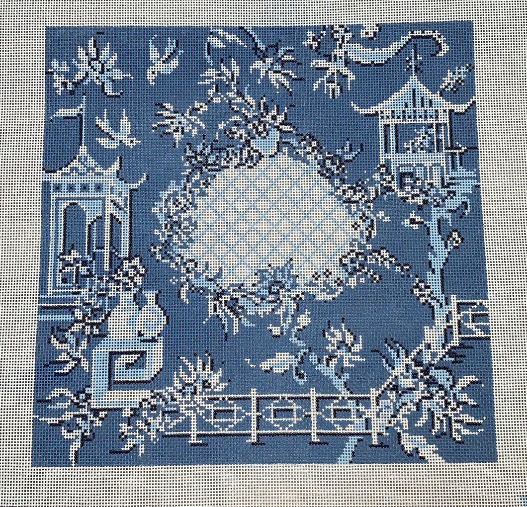 Chinoserie Toile- Blue
