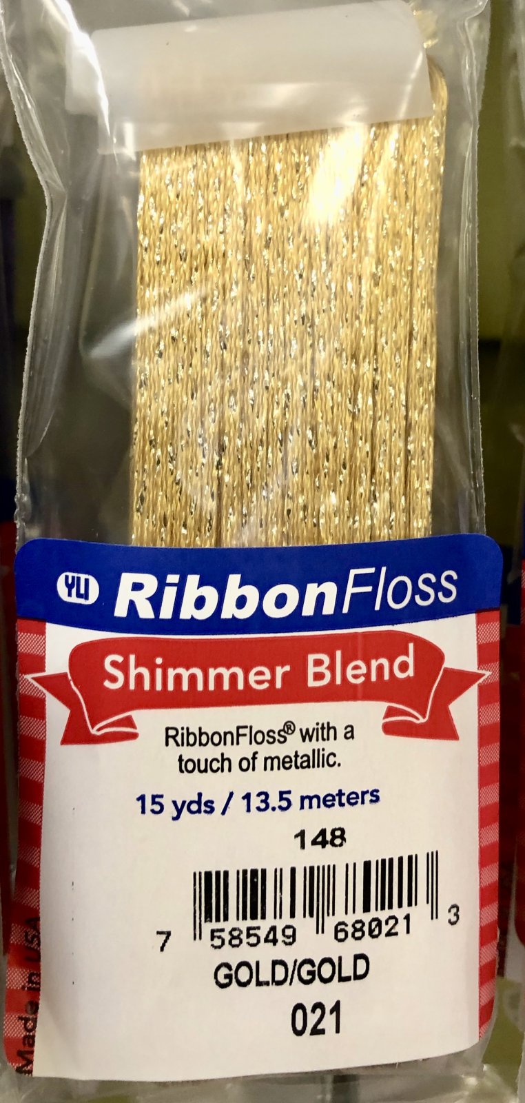 ribbon floss, shimmer