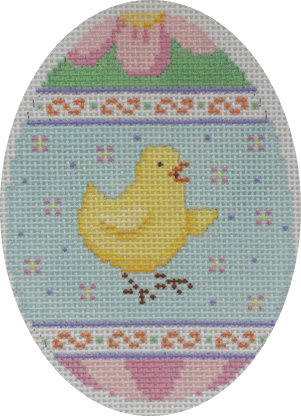 chick in flower sprinkles