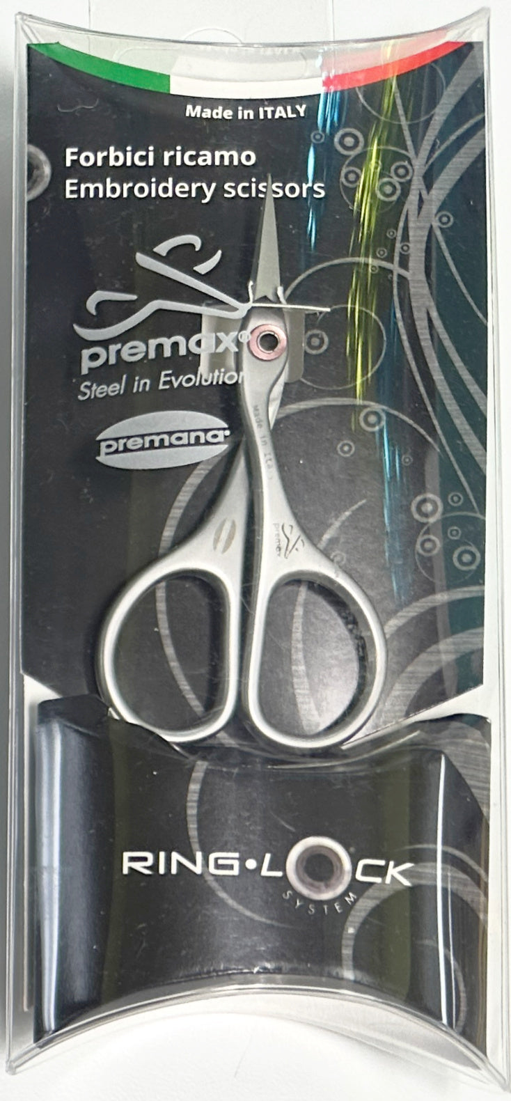 Ring Lock Scissors embroidery scissors ringlock, serrated – The Needle Bug