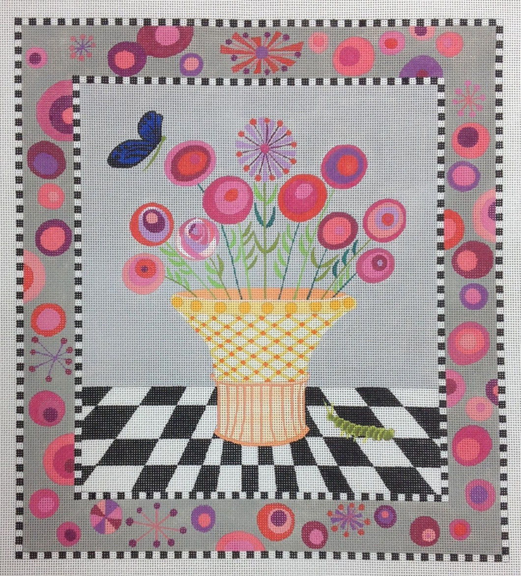 basket of flowers