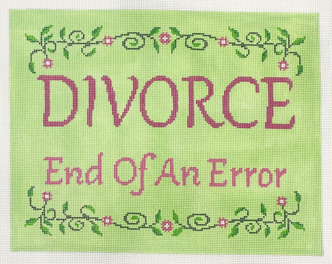 divorce, end of an error