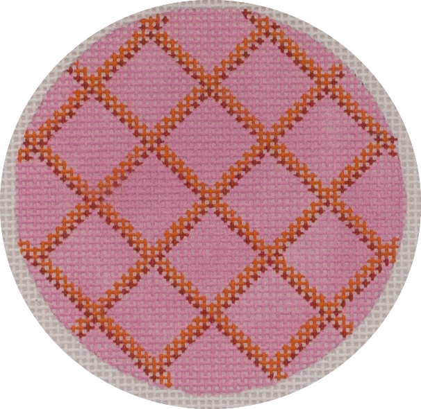 pink & orange lattice