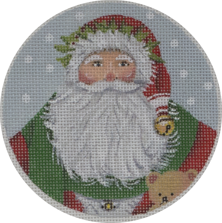 merry santa ornament