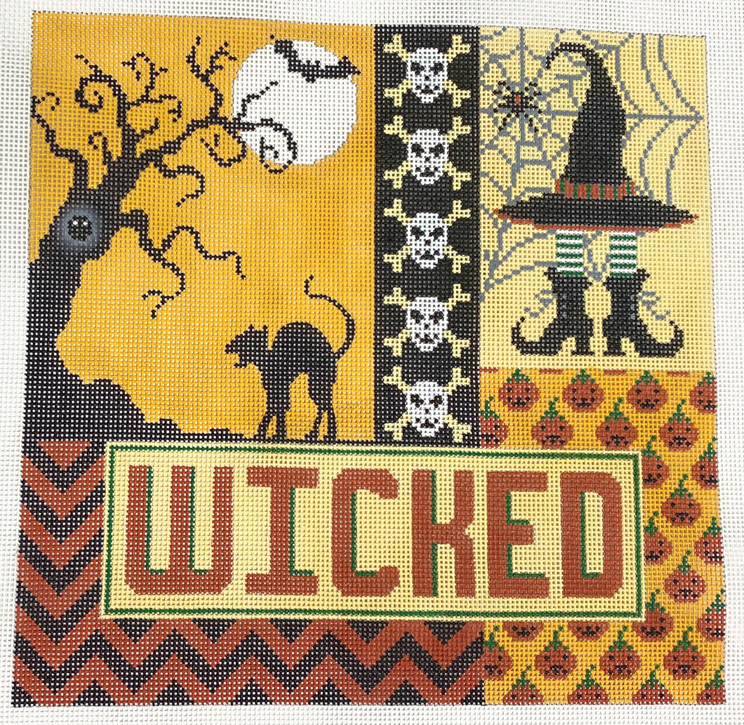 halloween wicked patchwork