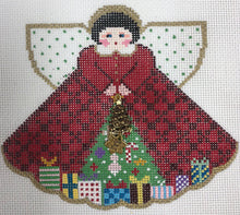 Load image into Gallery viewer, under the tree angel with preview stitch guide
