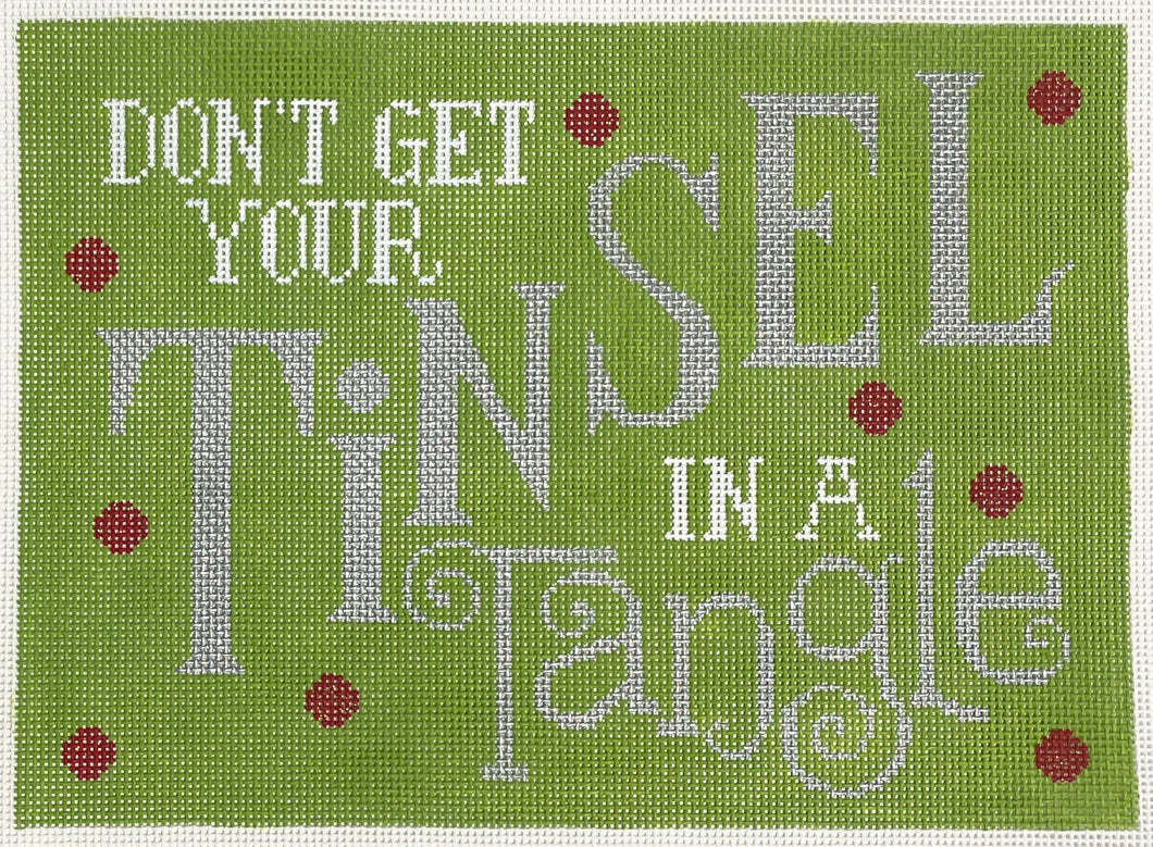 don't get your tinsel...