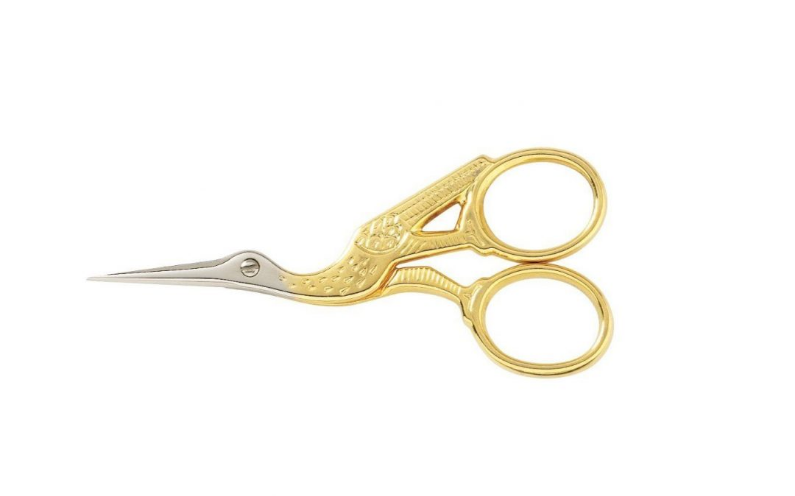 gingher 3.5 stork embroidery scissors