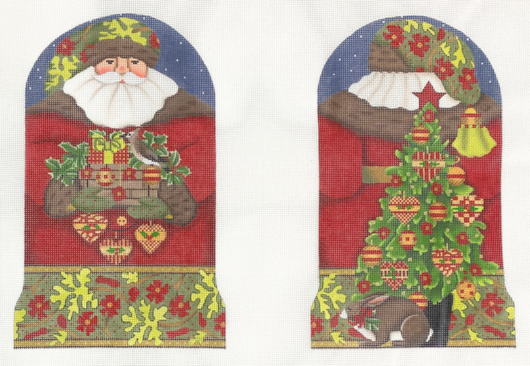 forest santa, 2-sided