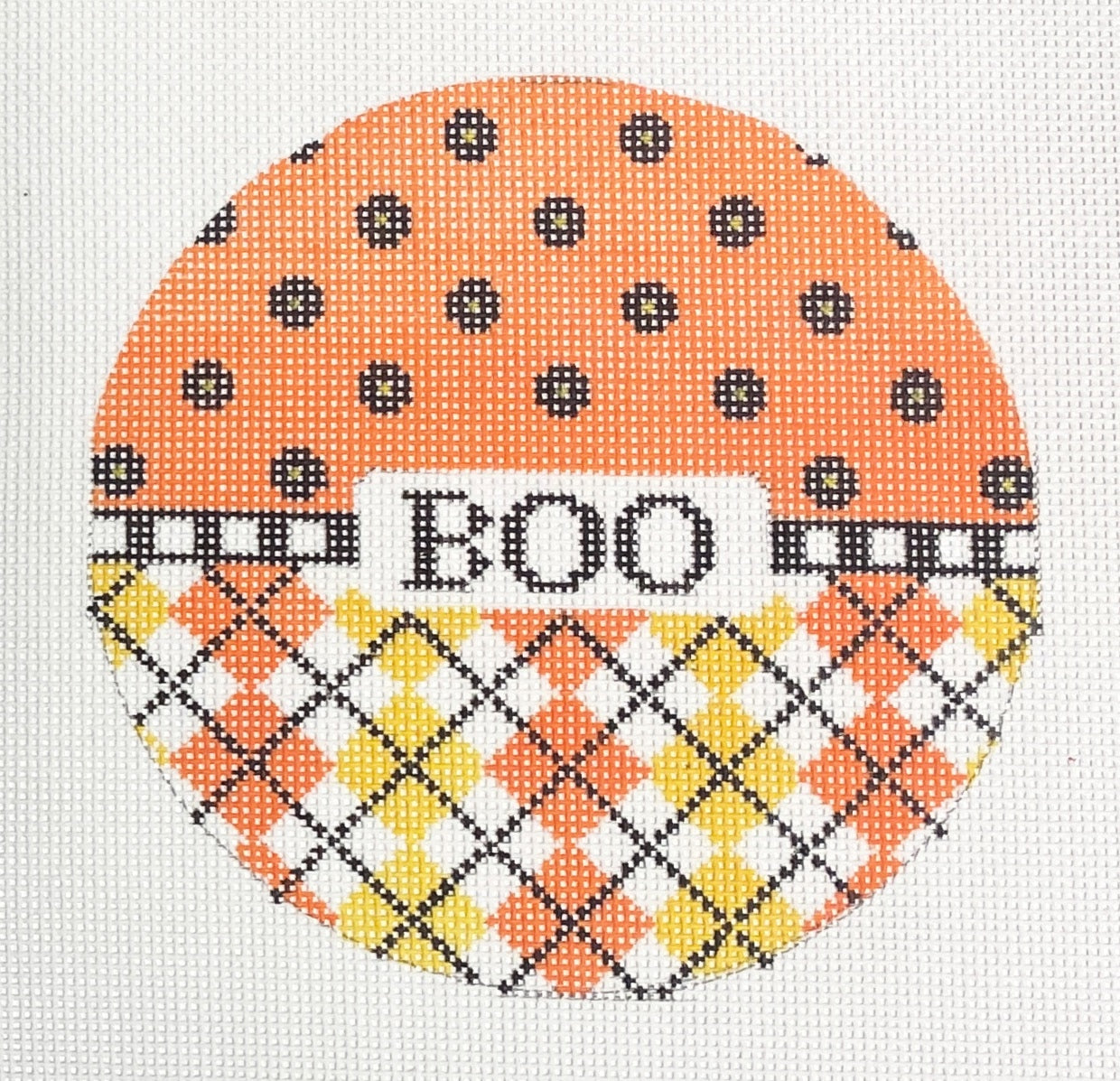 halloween round, boo – The Needle Bug