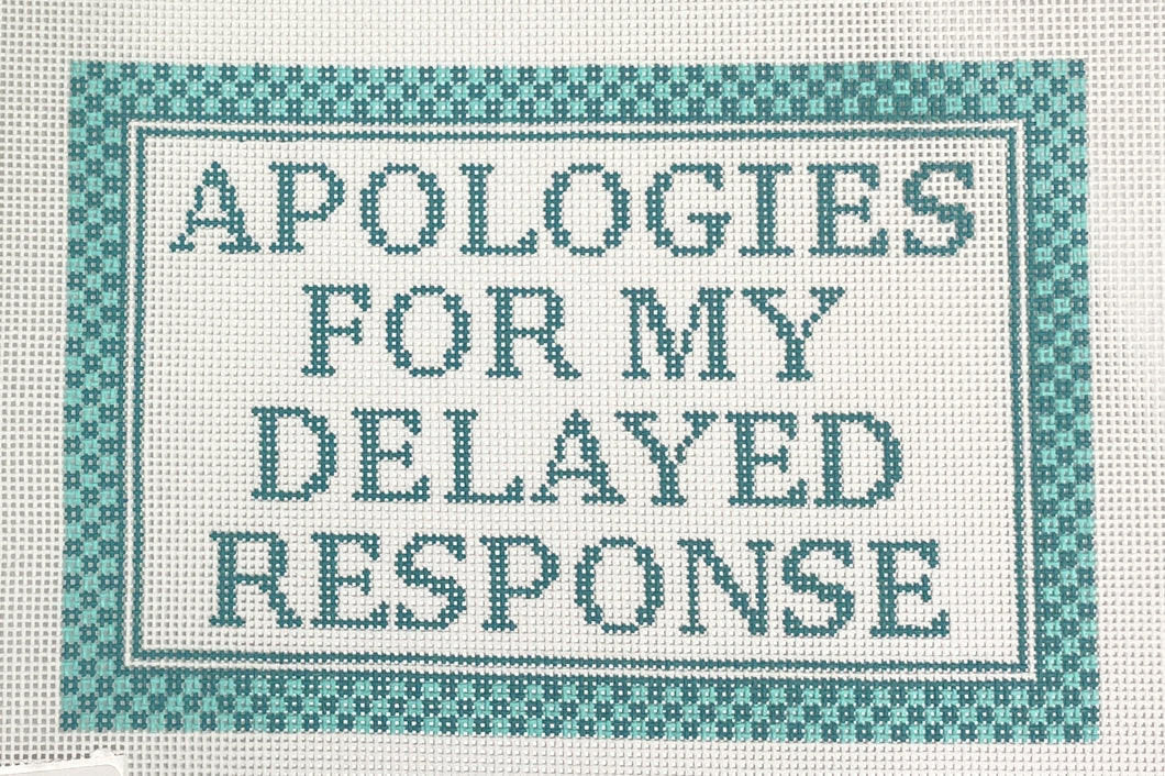 apologies for my delayed response