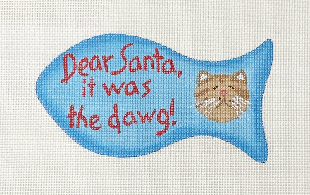 dear santa, it was the dawg