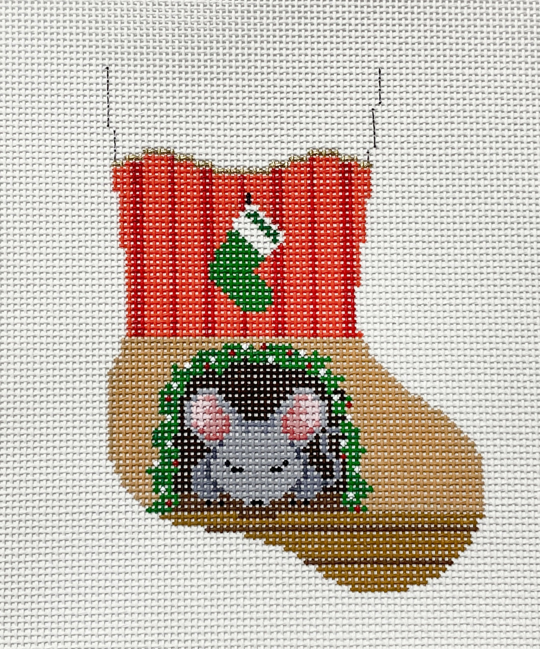 sleeping mouse mini stocking