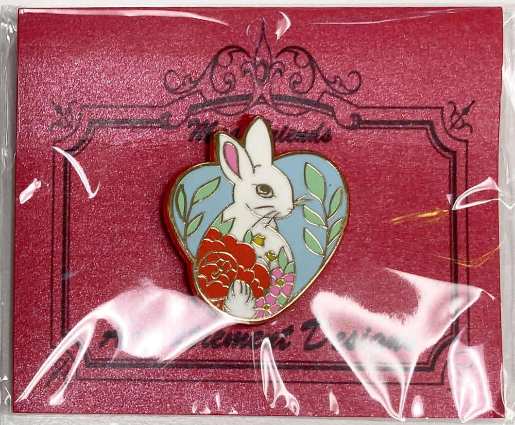 enamel bunny magnet