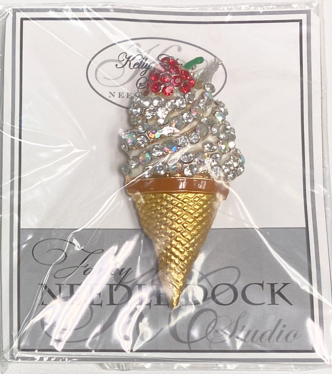 ice cream cone needle dock