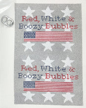 Load image into Gallery viewer, red white and boozy bubbles
