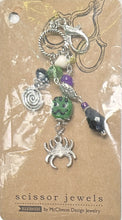 Load image into Gallery viewer, scissor jewel fobs, assorted styles
