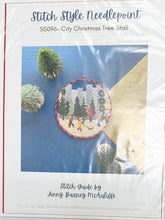 Load image into Gallery viewer, city christmas tree stall with stitch guide
