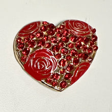 Load image into Gallery viewer, heart roses needleminder, assorted colors
