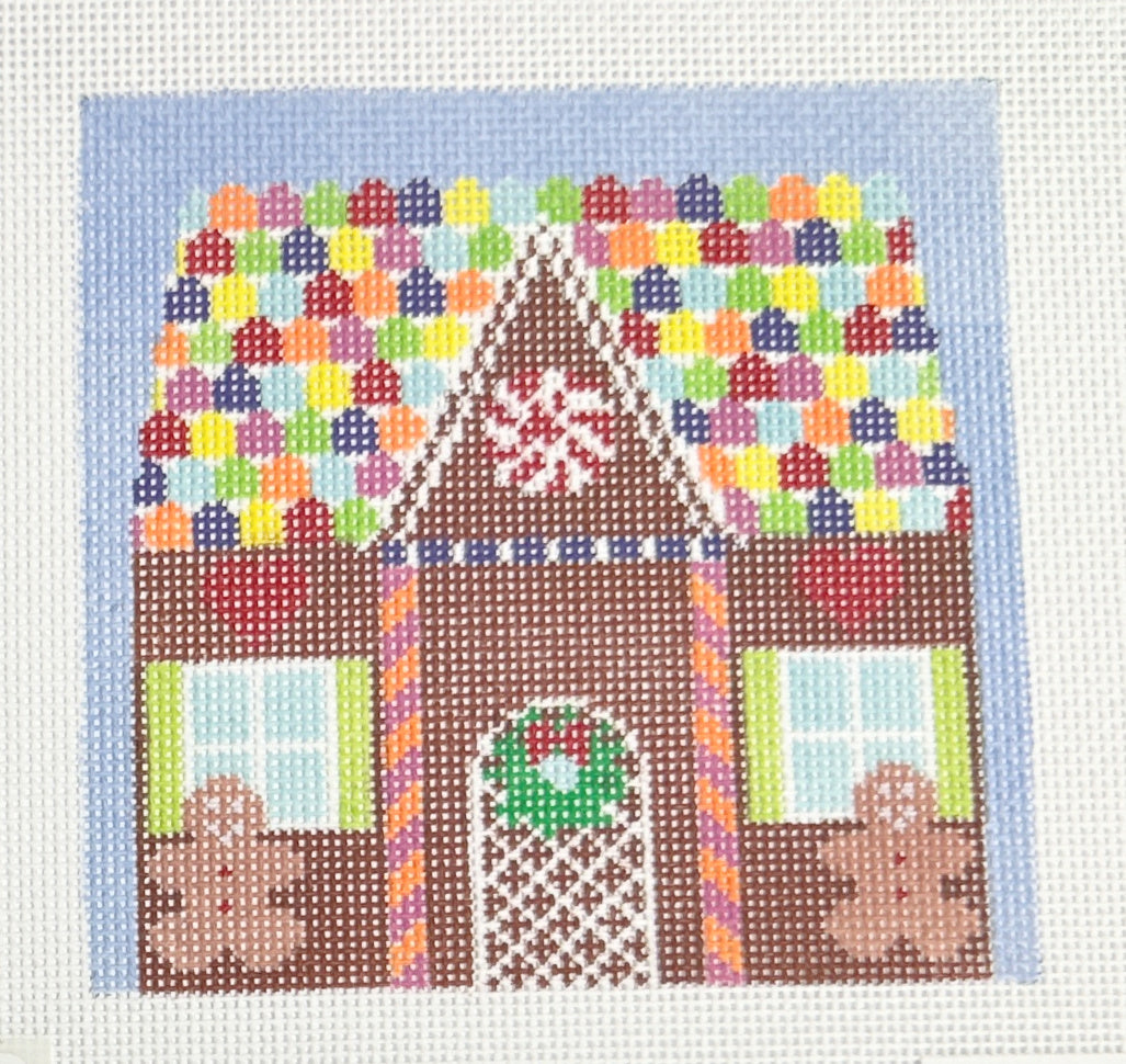 gingerbread house square