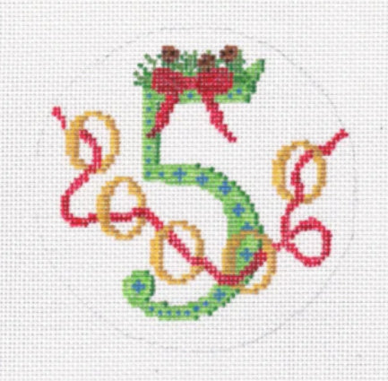 12 Days of Christmas Needlepoint Canvas Series