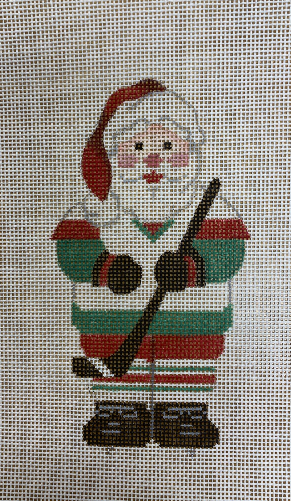 sports santa, hockey