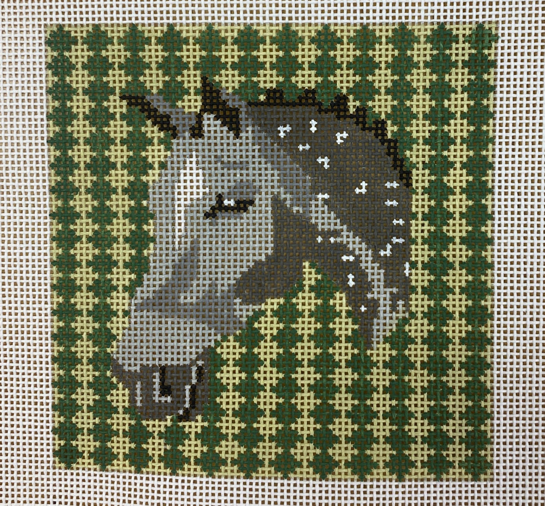 horse houndstooth