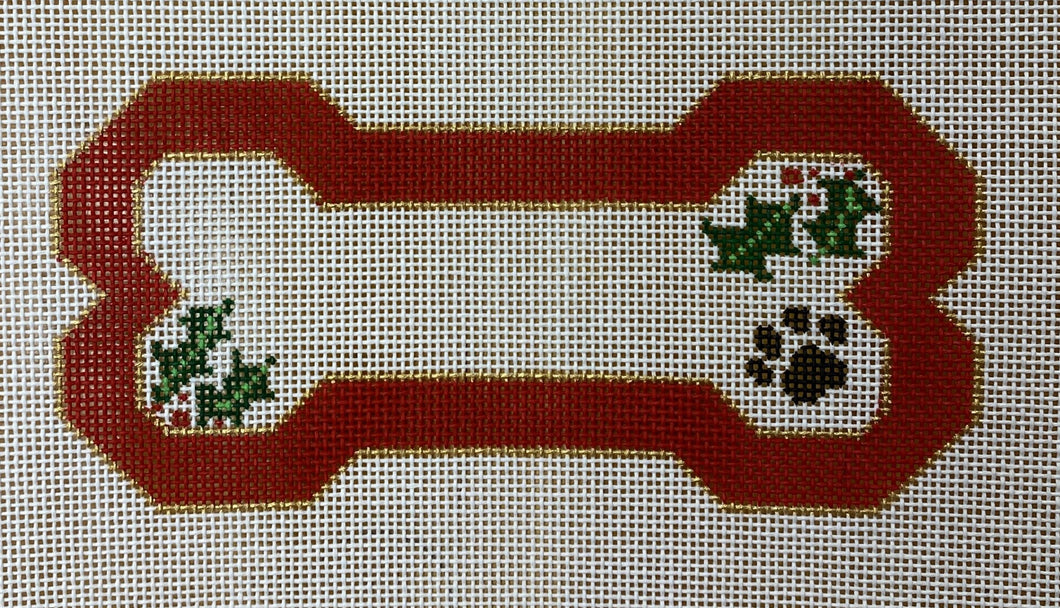 red bone ornament