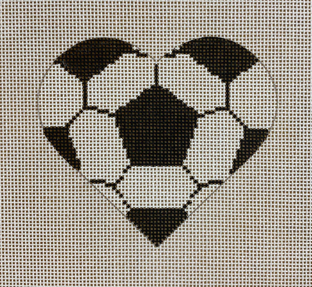 soccer ball heart