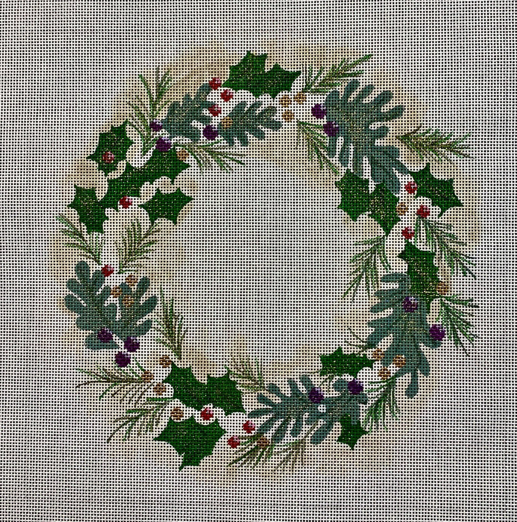 wreath pillow