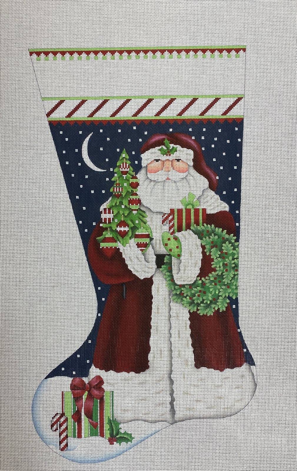 classic santa stocking