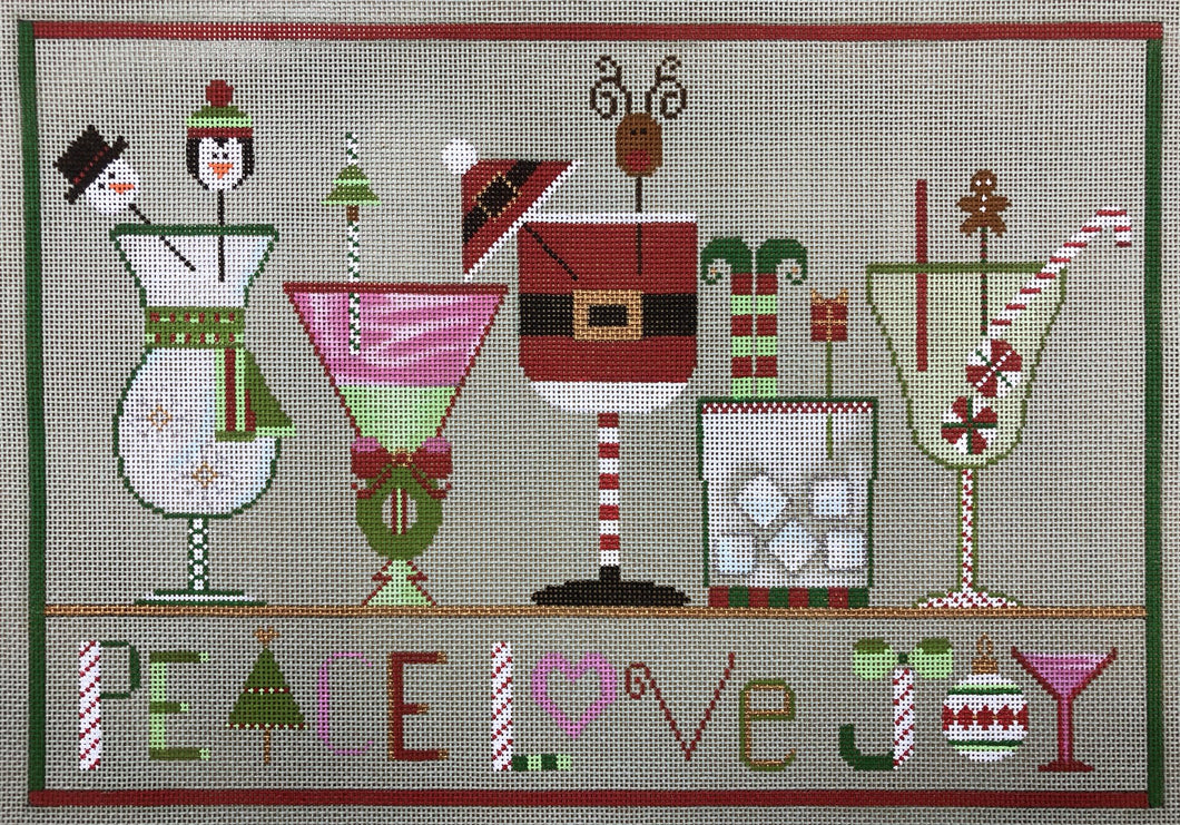 christmas cheers with stitch guide bead & embellishment kit