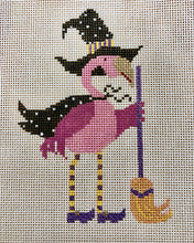 Load image into Gallery viewer, flamingo witch with stitch guide
