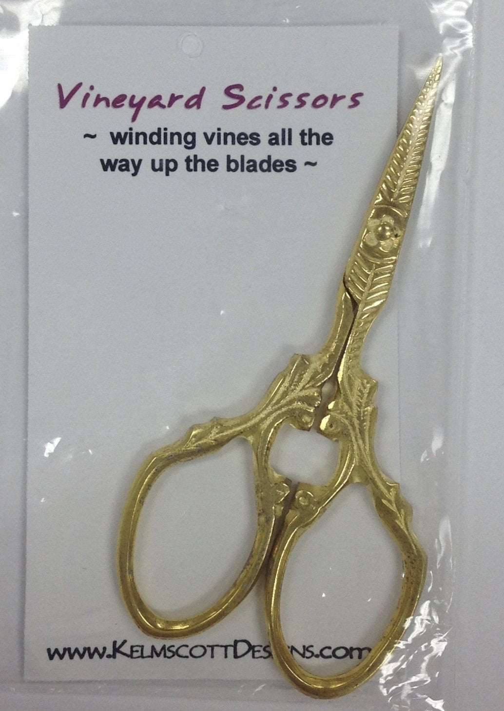 gold vineyard scissors