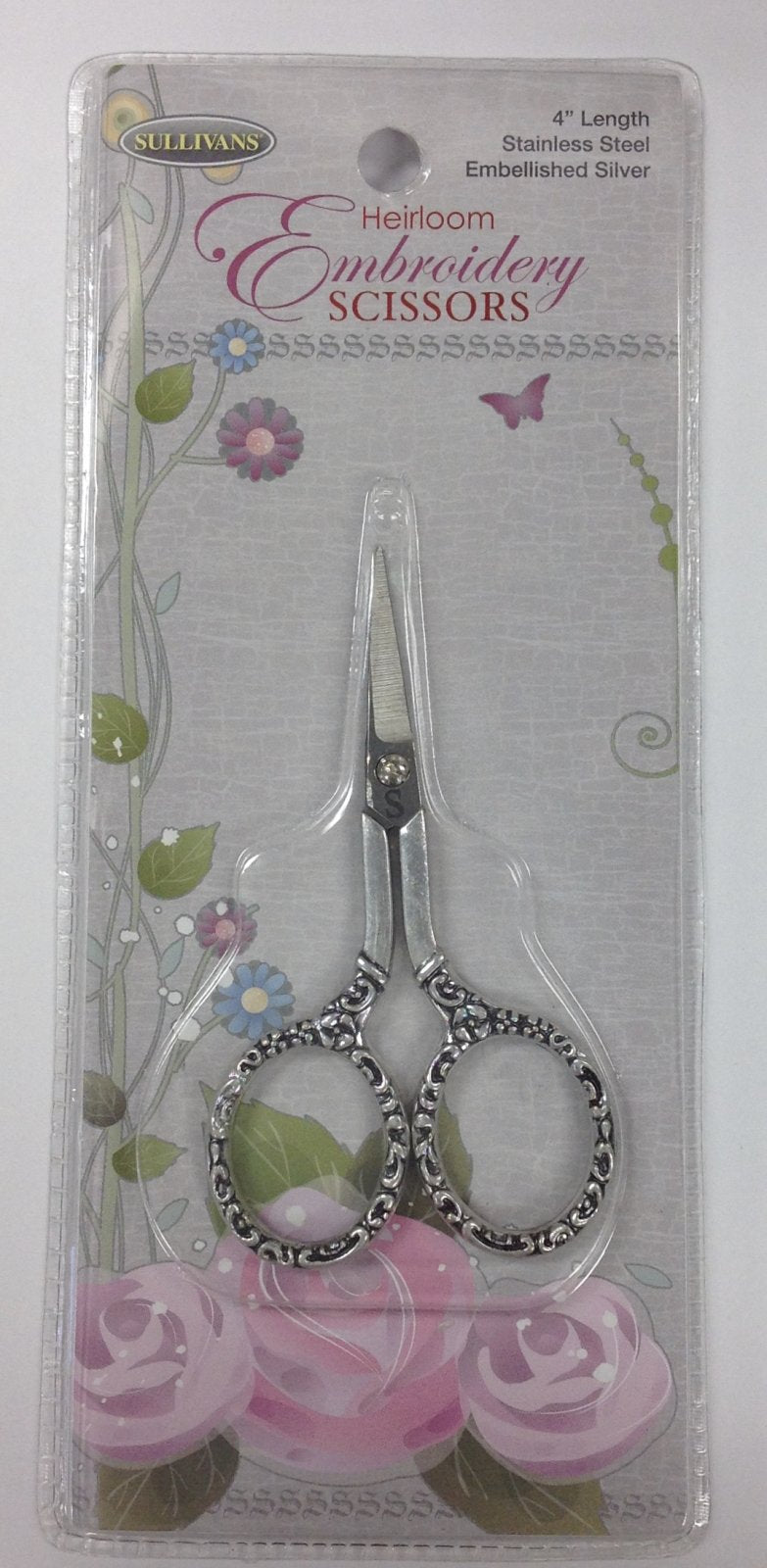 embroidery scissors - silver