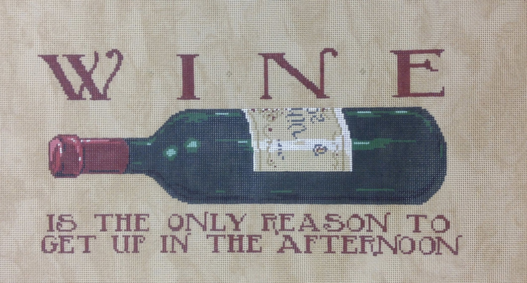 wine is the only...