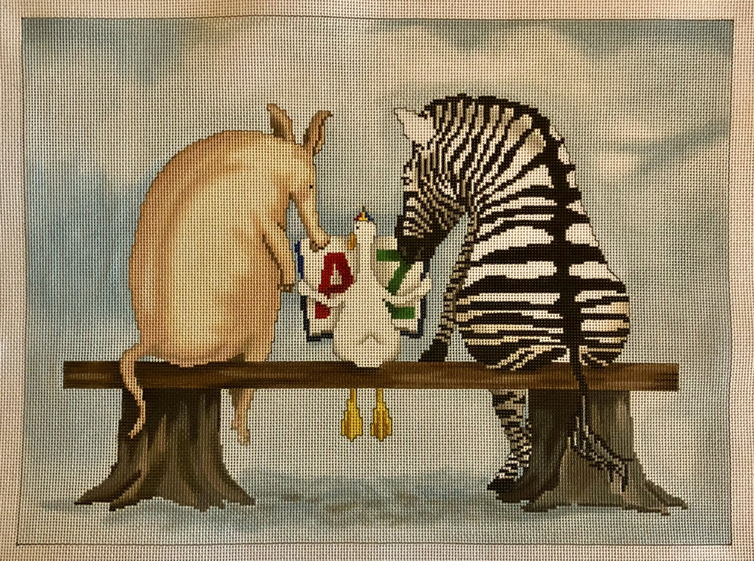 a - z pig & zebra