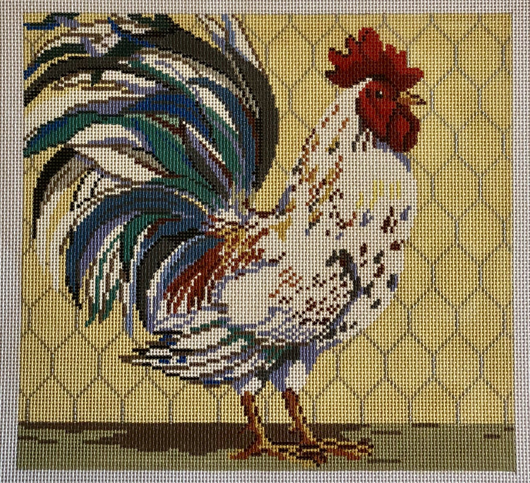 rooster, right