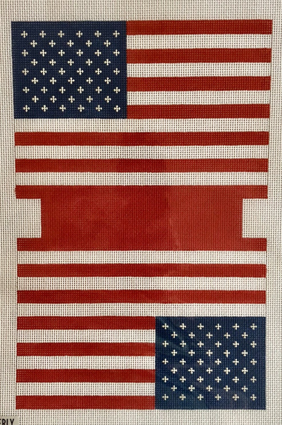 flag makeup bag